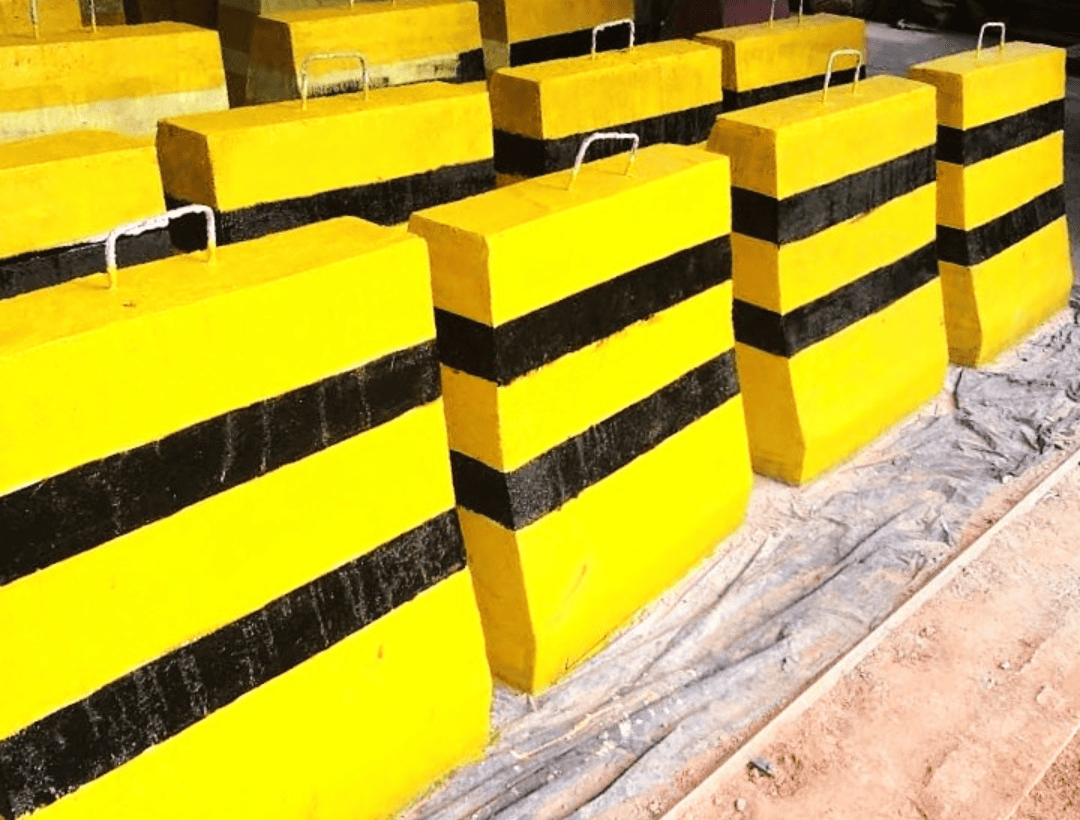 Confecção de artefatos de concreto